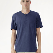 American Apparel - Unisex Relaxed-Fit Henley T-Shirt